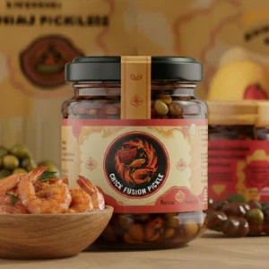 Fiery prawn pickle